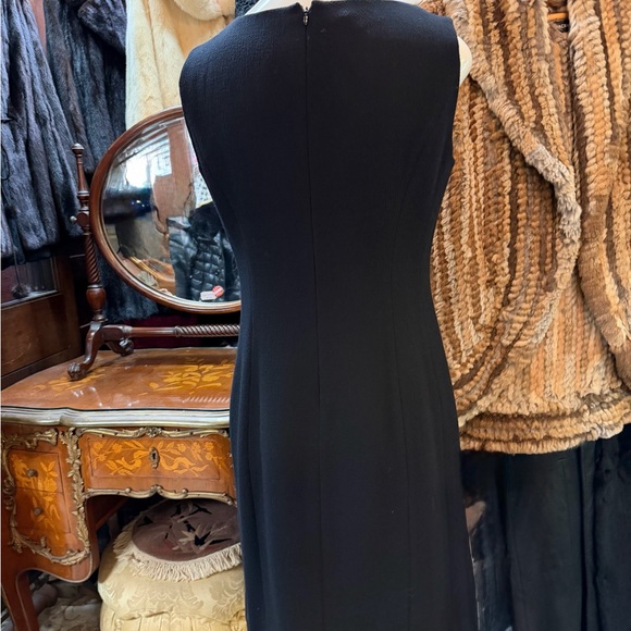 Lafayette 148 New York Black Sleeveless Dress - Picture 7 of 7